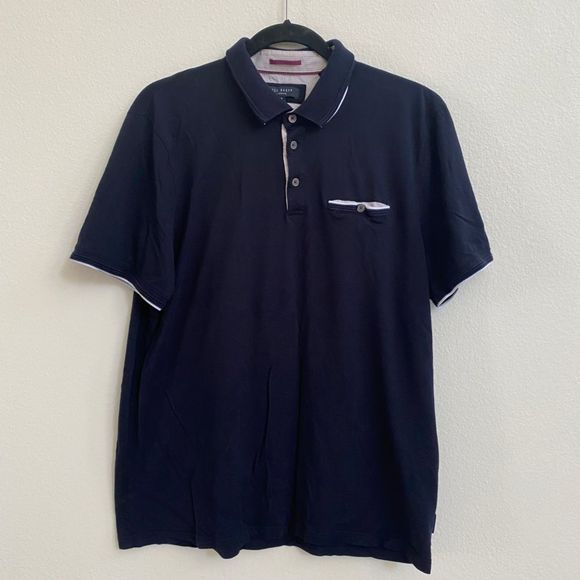 Ted Baker Other - Ted Baker London Derry Flat Knit Polo Shirt Size 6